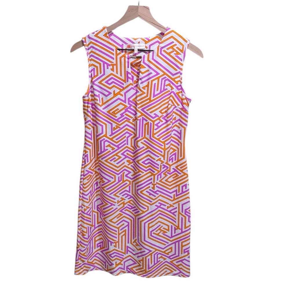 Jude Connally Size Small Vibrant Geometric Naomi shift dress